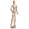 Manekin drewniany (mężczyzna) - wysokość 30 cm sklep plastyczny - szał