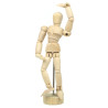 Wooden manikin - height  11,4 cm SZAŁ DLA PLASTYKÓW - Profesjonalny Sk