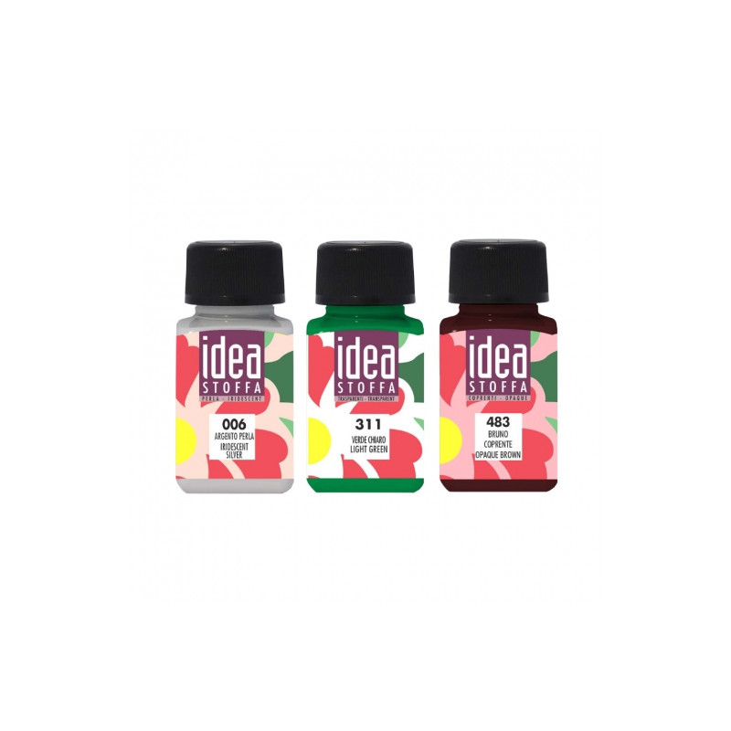 Maimeri idea stoffa farby do tkanin 60ml - sklep plastyczny - szał dla