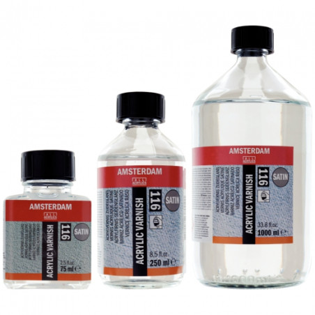 Talens amsterdam acrylic satin varnish 116