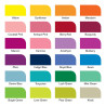 Winsor&Newton promarker set of 24 colors student designer
