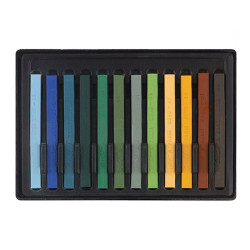 Conte a Paris landscape set of 12 soft pastels - art store