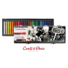 Conte a Paris set of 24 dry pastels primary colors - plas store