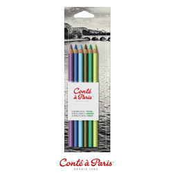 Conte a Paris set of 6 landscape crayon pastels - art store