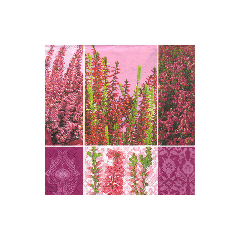 Napkin for decoupage Daisy 2-006601 lavender