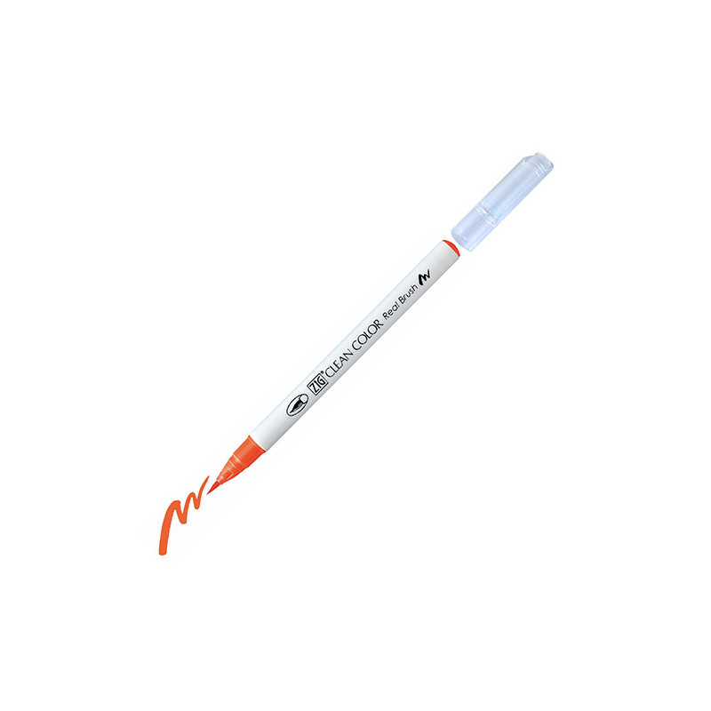 Kuretake clean color real brush pisak pędzelkowy - sklep plastyczny -