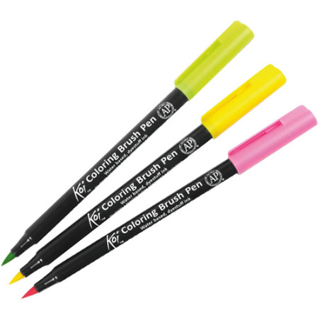 Sakura koi coloring brush pen pisaki pędzelkowe - sklep plastyczny - s