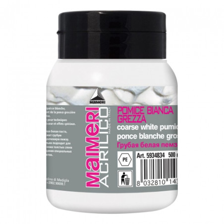 Maimeri acrilico coarse natural pumice 834 500ml