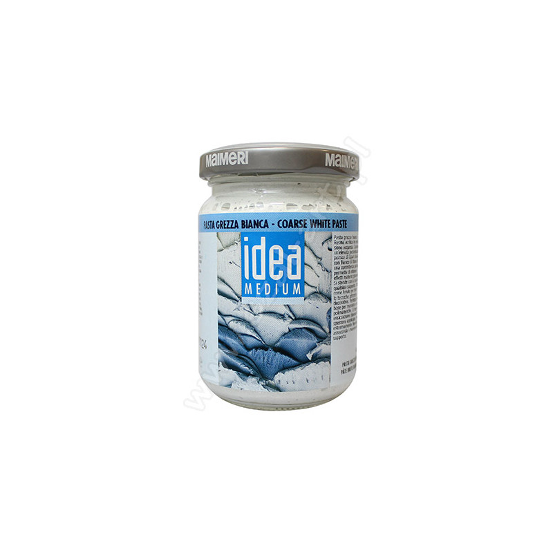 Maimeri idea medium coarse white paste 745 125ml