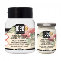 Glossy varnish based on Maimeri water 125 ml - szal art - sklep plasty