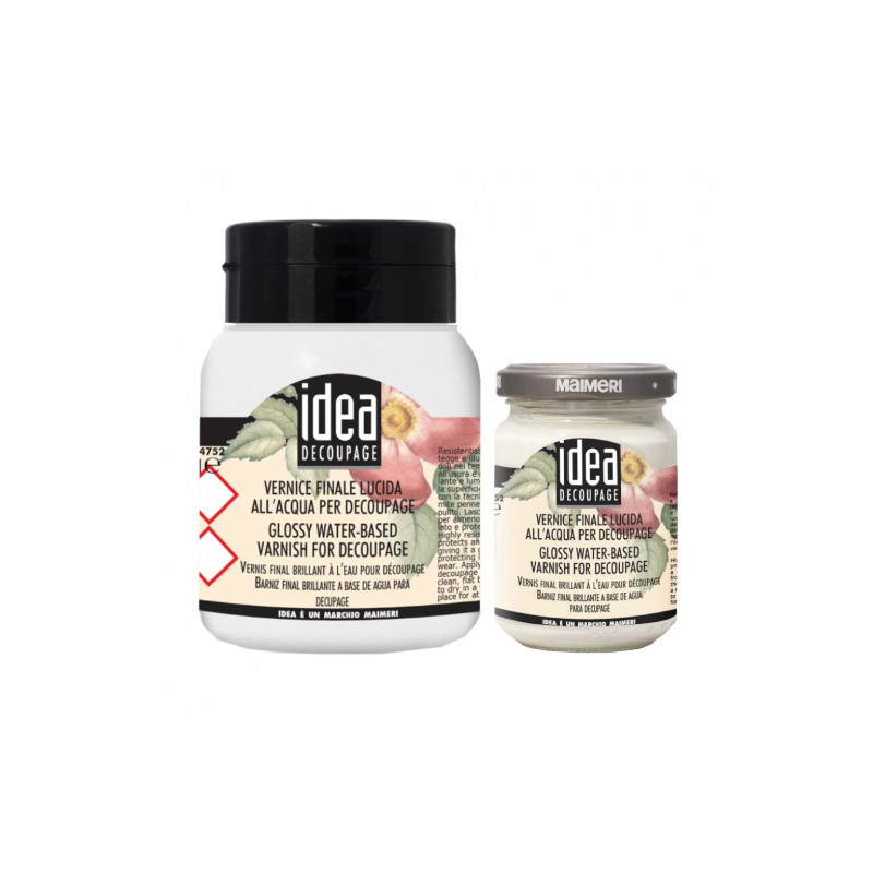 Maimeri decoupage werniks błyszczący na bazie wody - Szał dla Plastykó
