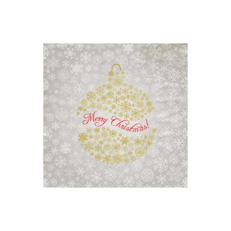 Napkin for decoupage Daisy 24-007101 merry christmas