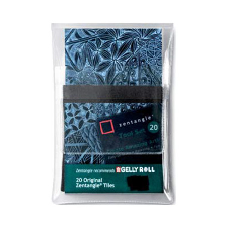 Zentangle set B 20 pieces - szal art - sklep plastyczny