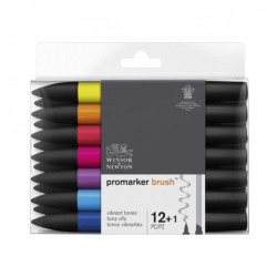 Winsor&Newton brushmarker set of 13 ton colours Set 1 - szal art - skl