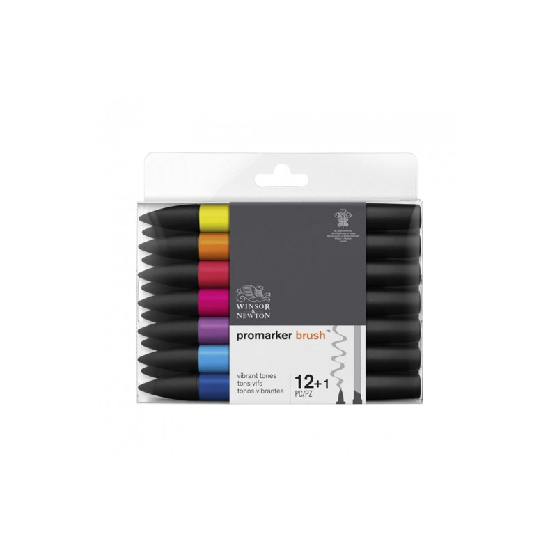 Winsor&Newton brushmarker set of 13 ton colours Set 1 - szal art - skl