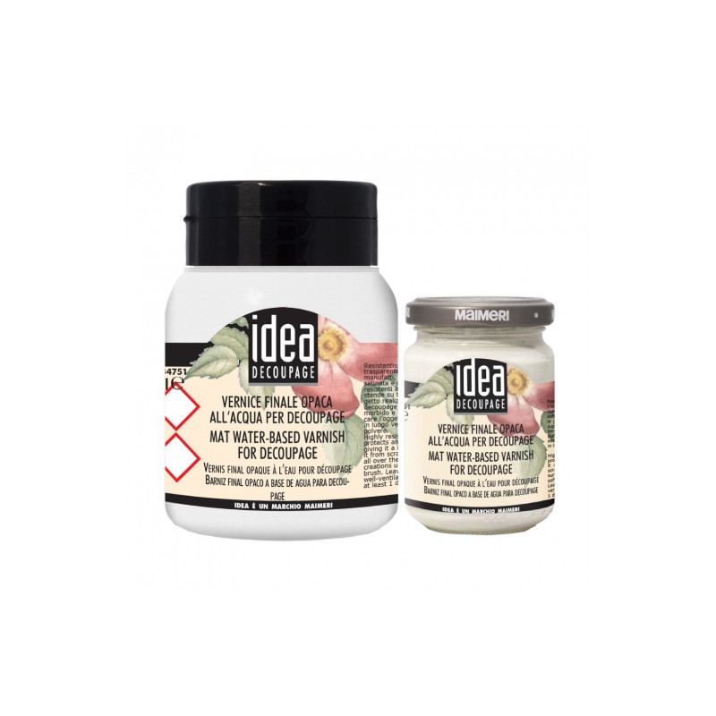 Maimeri decoupage varnish matt based on water 125ml