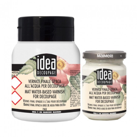 Maimeri decoupage varnish matt based on water 125ml