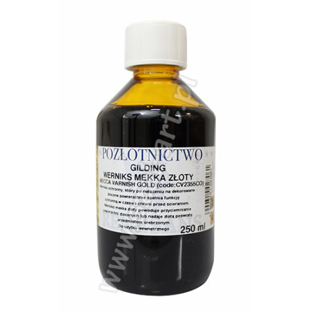 Renesans werniks mekka złoty 250ml - sklep plastyczny - szał dla plast