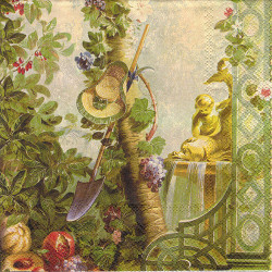 Decoupage Napkin 30-IHR L521800 bergl zimmer - szal art - sklep plasty