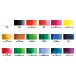 Kuretake gansai tambi set of 18 watercolors