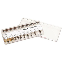 Manuscript italic & poster set zestaw stalówek - sklep plastyczny - sz