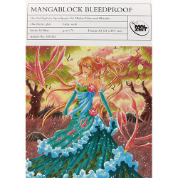 MANGA Bleedproof MALZEIT Paper Pad 70g 50ark A4 - sklep plastyczny - s