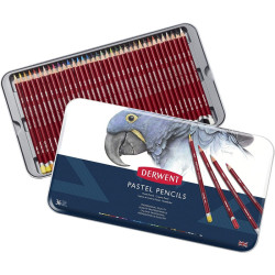 Derwent pastel zestaw pasteli w kredce 36 kolorów - sklep plastyczny -
