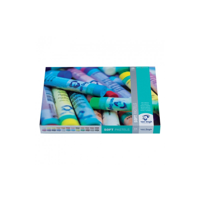 Talens van gogh set of 24 dry pastels