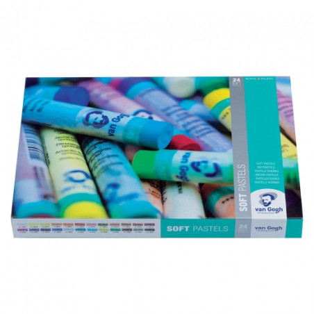 Talens van gogh set of 24 dry pastels