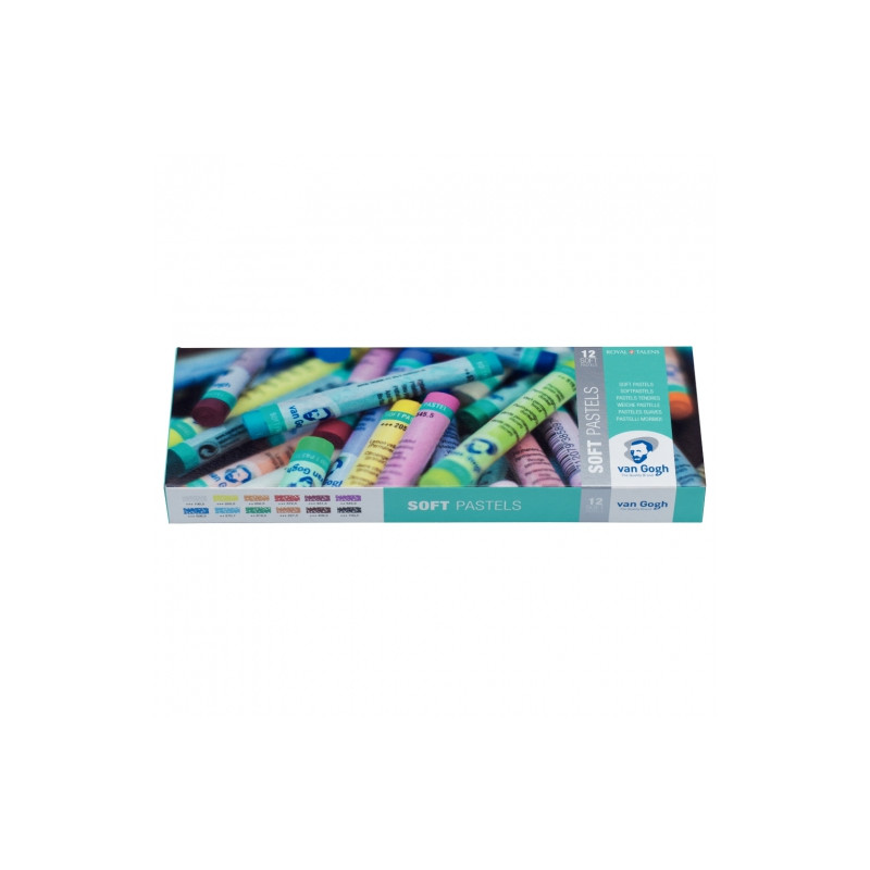 Talens van gogh a set of 12 dry pastels