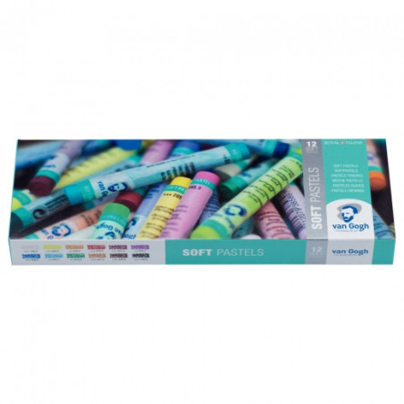 Talens van gogh a set of 12 dry pastels