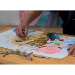 Talens van gogh zestaw 24 pasteli suchych - sklep plastyczny - szał dl