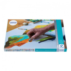 Talens van gogh landscape set of 48 dry pastels