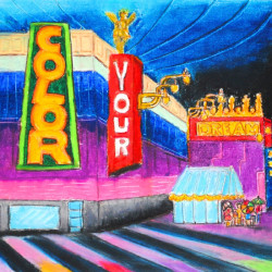 Talens van gogh urban landscape set of 60 dry pastels