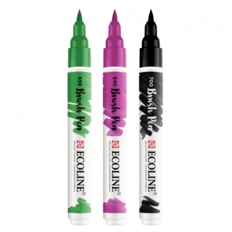 Talens ecoline brush pen