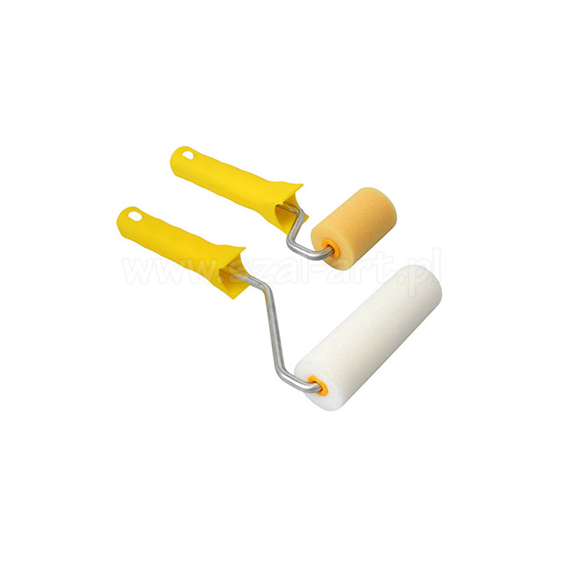 Paint roller on the handle - ordinary sponge - szal art - sklep plasty