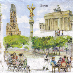 Decoupage Napkin 30-IHR L466200 Berlin - szal art - sklep plastyczny