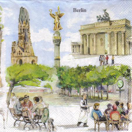 Decoupage Napkin 30-IHR L466200 Berlin - szal art - sklep plastyczny