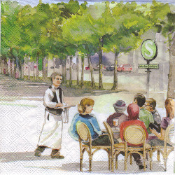 Serwetka do decoupage 30-IHR L466200 Berlin - sklep plastyczny - szał