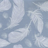 Napkin for decoupage Maki 25-035001 feathers