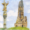 Decoupage Napkin 30-IHR L466200 Berlin - szal art - sklep plastyczny