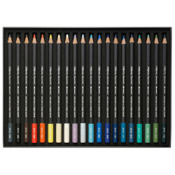 Caran d'ache museum zestaw 20 morskich akwarelowych kredek - sklep pla