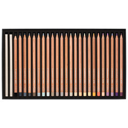 Caran d'ache luminance 6901 set of 76 cartoon crayons