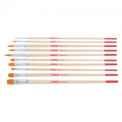 Talens artcreation set of 10 polyester brushes