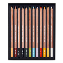 Caran d'che dry pastels in crayon 12 colors