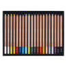 Caran d'ache dry pastels in crayon 20 colors