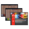 Caran d'Ache dry pastels in a crayon of 40 colors