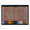 Caran d'Ache dry pastels in a crayon of 40 colors
