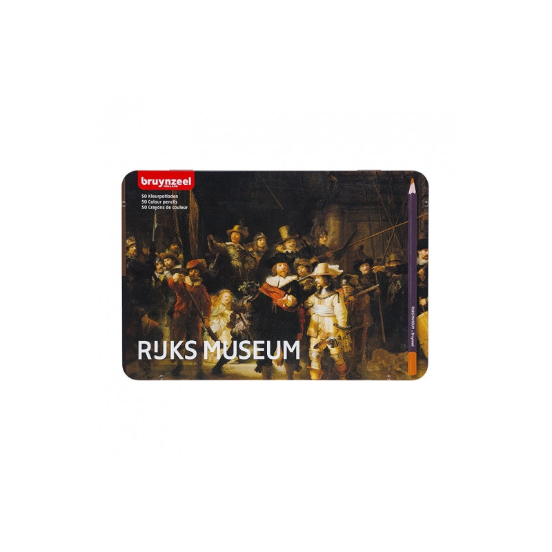 Bruynzeel rembrandt night guard set of 50 colored pencils