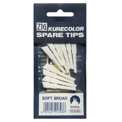 Kurecolor tip set 10pcs soft broad - szal art - sklep plastyczny